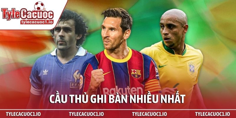 Cầu thủ ghi bàn nhiều nhất - Những vị thần thống trị đỉnh cao 4 Cầu thủ ghi bàn nhiều nhất