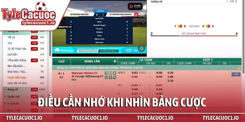 Bí quyết soi biến động kèo nhà cái chuẩn chuyên gia 4 Điều cần nhớ khi nhìn bảng cược