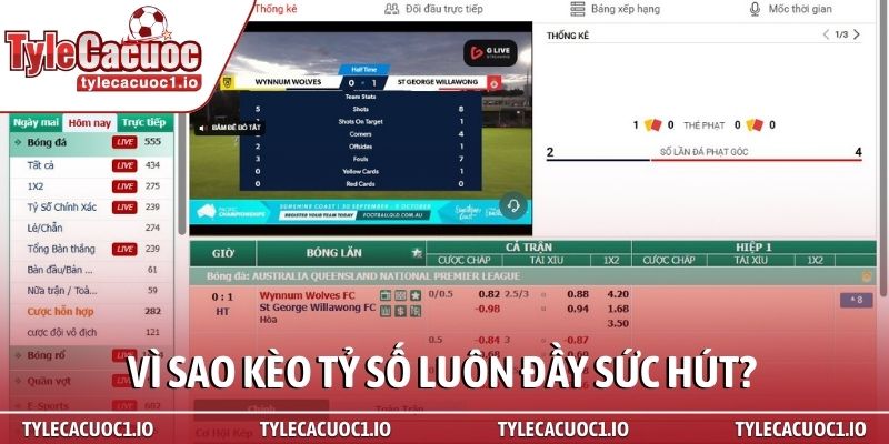 Kèo tỷ số - Bí kíp soi tỷ lệ cược bóng đá chuẩn 2 Vì sao kèo tỷ số luôn đầy sức hút?