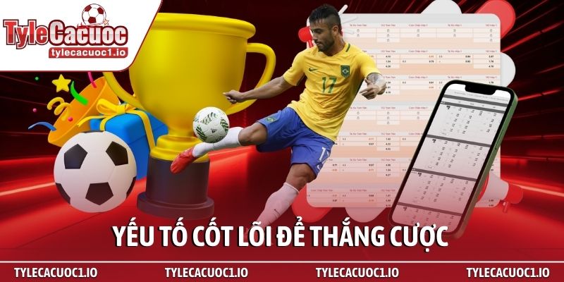 Chiến thuật đánh gấp thếp bóng đá - Bí kíp bất bại 4 Yếu tố cốt lõi để thắng cược